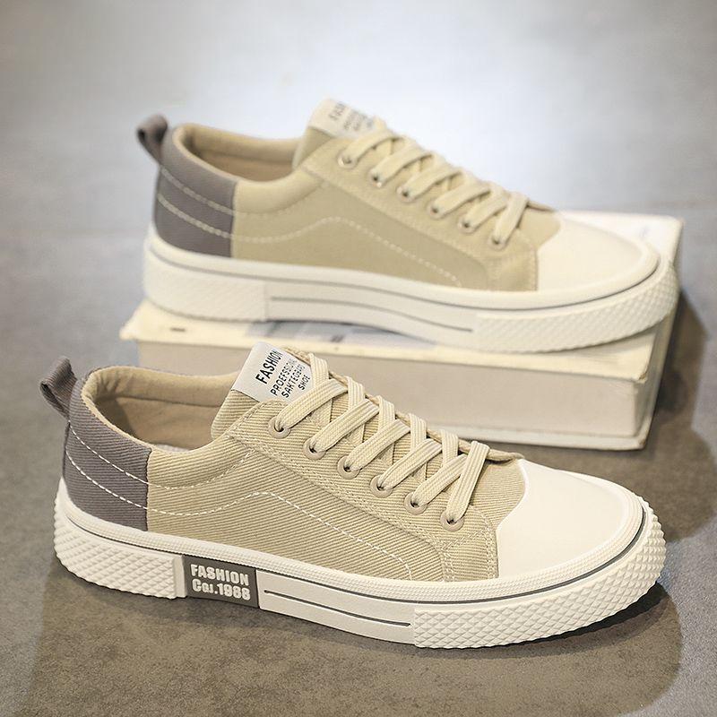 Man Shoe Flat Lightweight Summer Casual Shoes for Men Canvas Low Price Sneakers Elegant Work Comfortable Leisure Footwear Offer