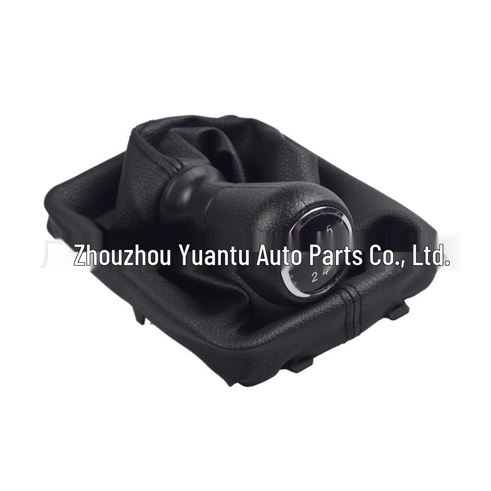 5-Speed Gear Shift Knob with Dust Cover for Peugeot 406