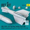Reskit Guided Bomb Big Wing with Data Link Pod Plastic Model Kit Parts 1/32 GBU-15(V)1, 2/B (2 Pieces) AN-AXQ-14 (1 Piece) RSK32-0540 (Airplane)