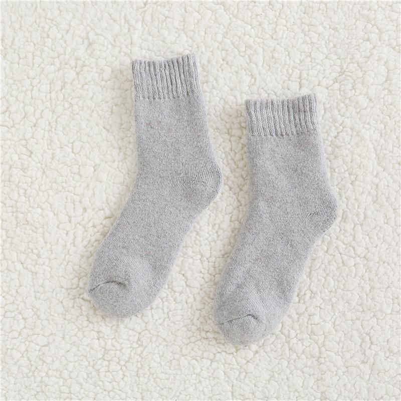 Men's Extra Thick Rabbit Wool Winter Socks - Fleece-Lined for Warmth