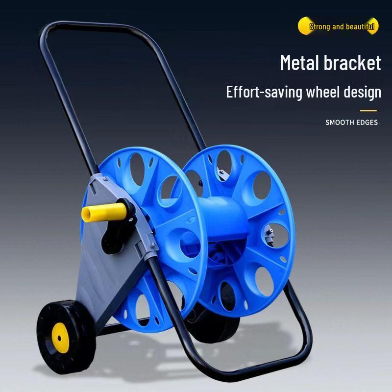 Garden Hose Storage Rack & Reel – Car Wash & Household Tool