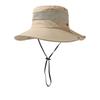 Adjustable Fisherman Hat Big Eaf Mountaineering Hat Portable Sunshade Hats  Unisex