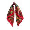 90cm Trendy Paisley Silk-Style Headscarf for Women - European American Design