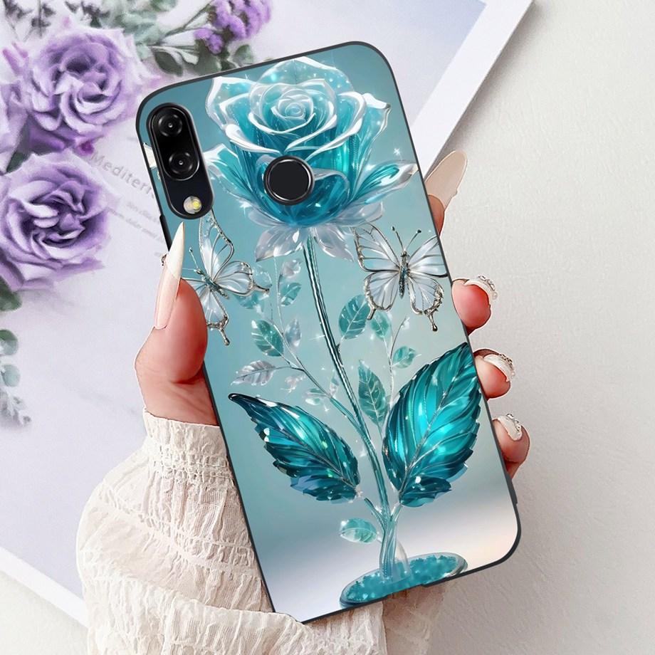 Luxury Matte Silicone Soft Case For ASUS ZENFONE 5 8 3 ZE620KL ZE520KL ZB602KL ZB601KL ZS590KL Capa Flower Loving Heart Funda