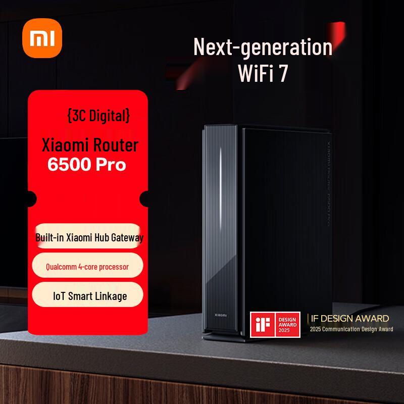 

Xiaomi Router BE6500 Pro WiFi7