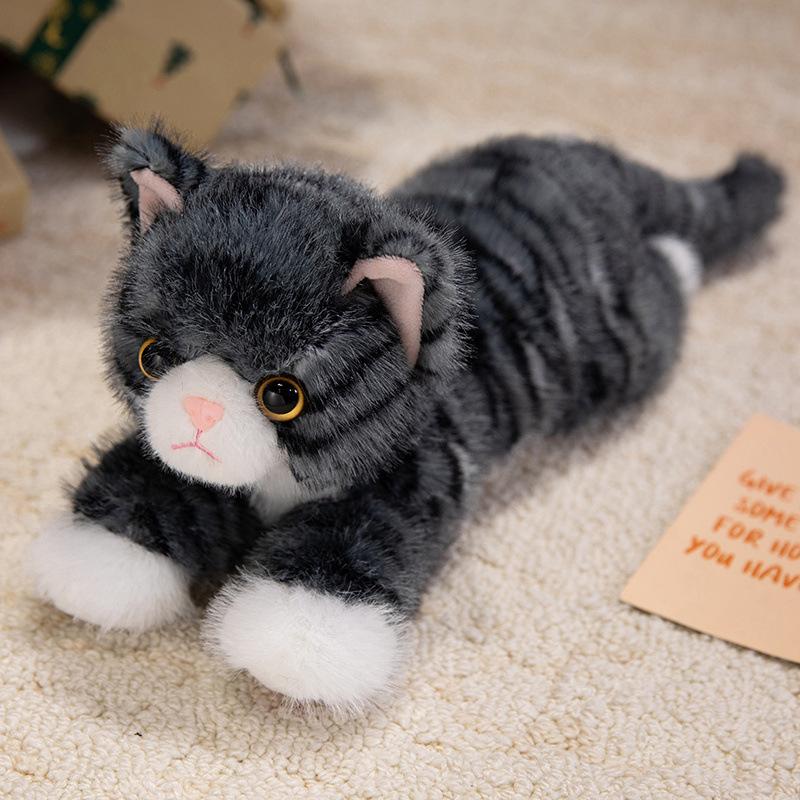 Cartoon Cute Kitten Doll Plush Toy Cat Doll Children Soothing Doll Birthday Gift