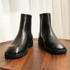 Men's 2026 Retro High-Top Leather Martin Chelsea Boots - Genuine Leather, Winter British Style