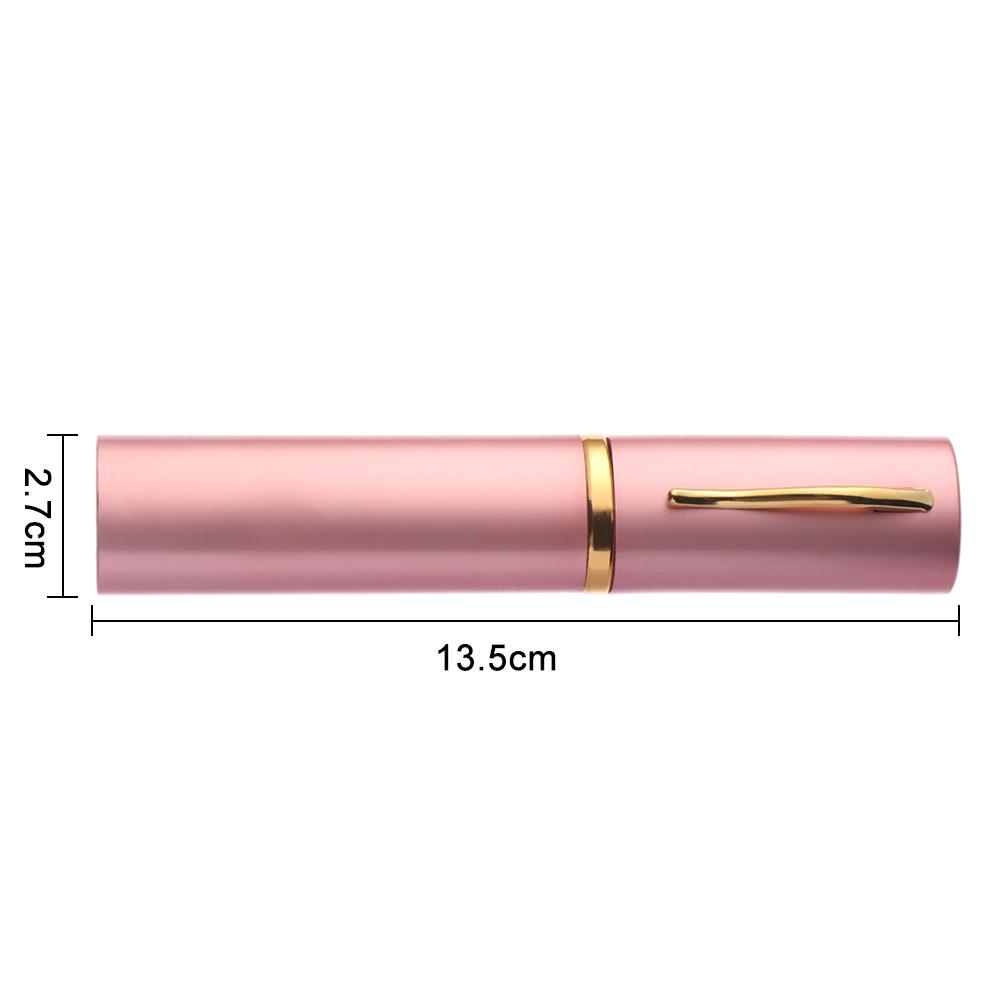Women Men Metal Pencil Vase Glasses Box Spectacle Case Reading Glasses Case Sunglasses Case Eyewear Protector Mini Fashion