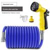Garden Retractable Water Hose & High-Pressure Car Wash Gun Set with Horticulture Sprinkler Nozzle
