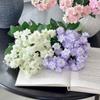 Not Wither Artificial Flower Silk Arrange Flower Bouquets  for Wedding Hotel Banquet Decoration