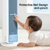 Ventilatore a Torre Multidimensionale Silenzioso Portatile Condizionatore d'Aria Ufficio Casa Raffrescatore d'Aria Vento Forte Raffreddamento Ventilatore d'Aria Senza Pale