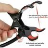 1pc Flexible Gooseneck Phone Stand, 360° Rotatable with Strong Clip, 64cm for Bed Desk Kitchen Office Hands-Free Viewing