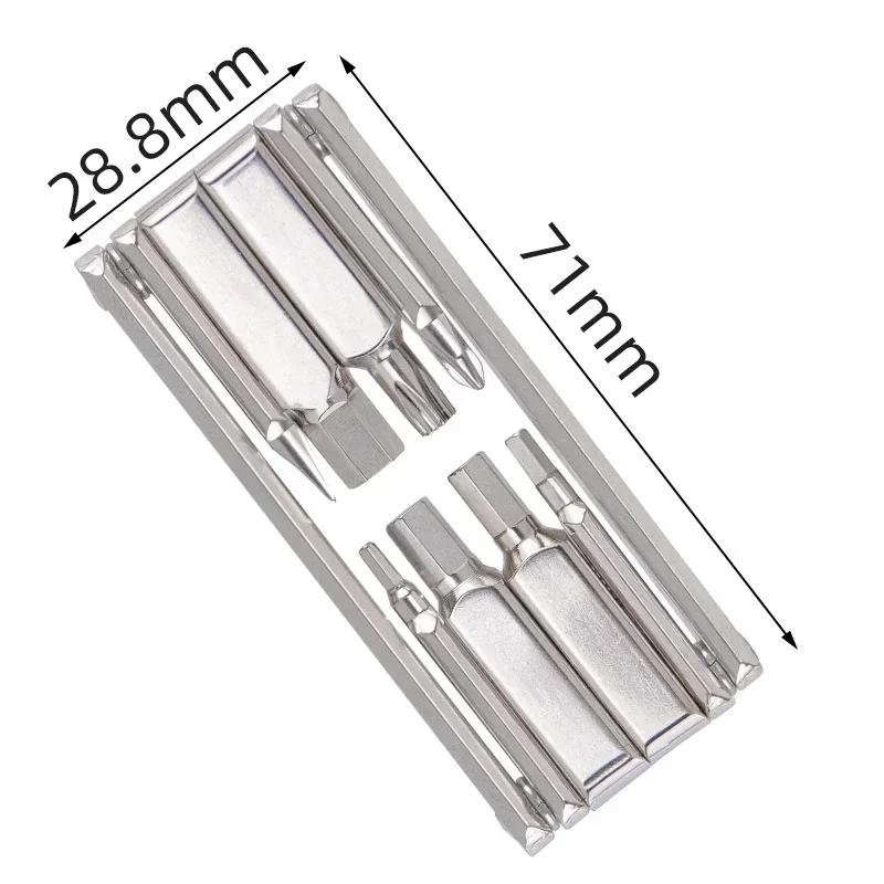 8 in 1 Bicycle Repair Tools Kit Motorcycle MTB Road Bike Screwdriver Tool Foldable Hex Spoke Wrench Mountain Bike Tools Set