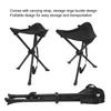 Folding Tripod Stool 600D Oxford Cloth Anti Fall 200KG Load Bearing Foldable Chair Good Stability Anti Slip for Fishing