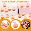 100/50Pc Easter Luminous Mini Ducks Tiny Glow-In-The-Dark Resin Ducks Miniature For Easter Gardens Dollhouses Landscape Decor