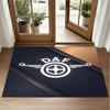 Tappeto DAF Design in Velluto di Cristallo Morbido Tappetino Decorativo per Ingresso Camera da Letto