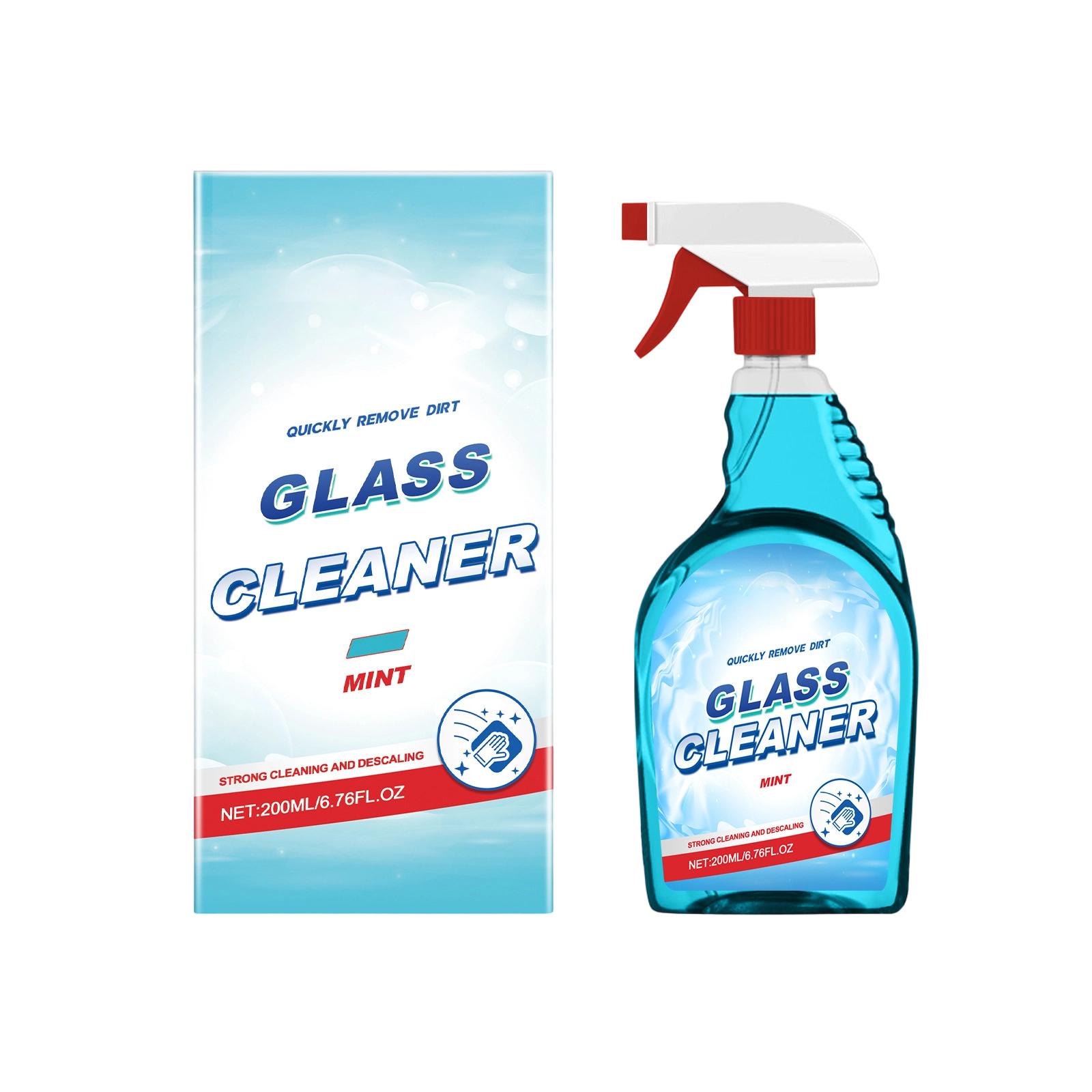 

Mint Scented Glass Cleaner, Grease,, And Stains, Leaving Glass Sparkling Clean And .200ml One Size