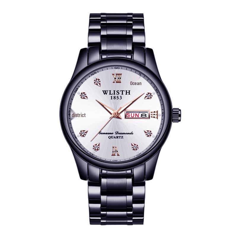Wolis Men's Waterproof Quartz Stainless Steel Automatic Watch