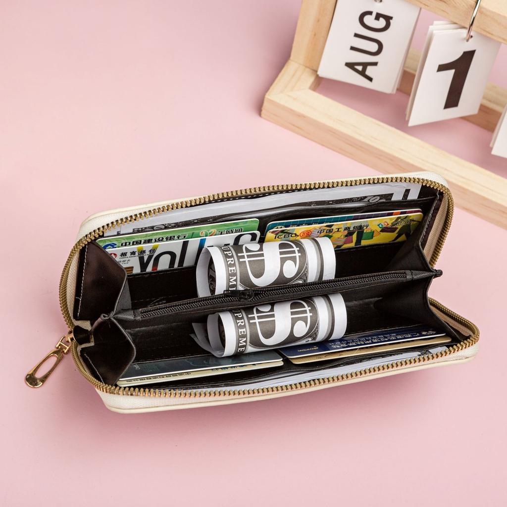 Portefeuille Labubu Cartoon Porte-cartes étudiant Porte-monnaie Mignon Portable Rangement de pièces