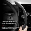 Suitable for Tesla Anti-Slip Buckle Segmented Suede Steering Wheel Cover Suitable for Model 3 Highland 2024 Y X S Juniper Cybertruck Accessories