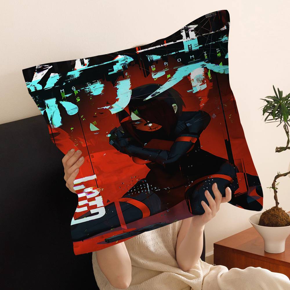Signalis Horror Indie Game Cushion Cover Decorative Pillow Sofa Home Decor Case Pillow Cases