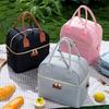 Outdoor Portable Insulated Lunch Bags Thermal Cooler Tote Leakproof Handheld Work Lunch Box Waterproof Pouch Organizer Bag
