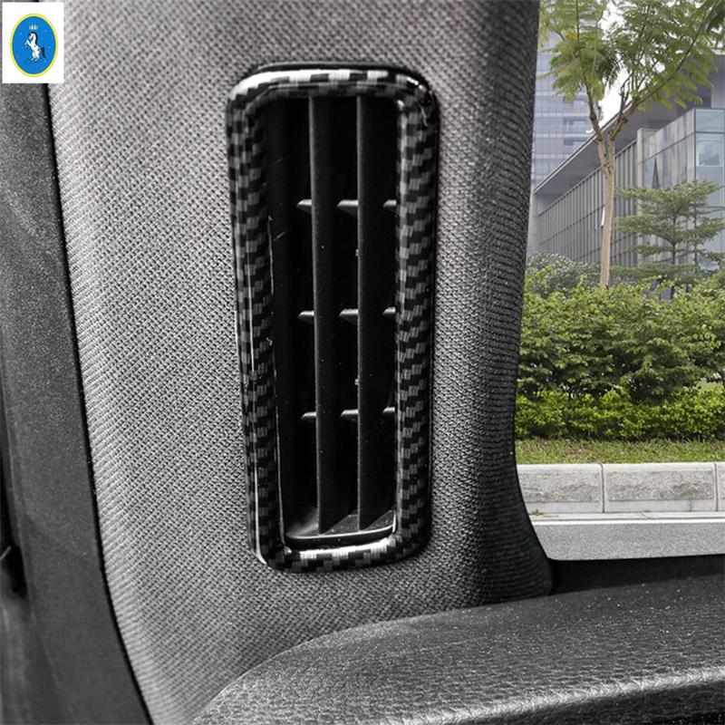 ABS Car Inner Window A-pillar Air Outlet Frame Decor Cover Trim For Volkswagen Arteon 2018 - 2024 Interior Refit Kit Accessories