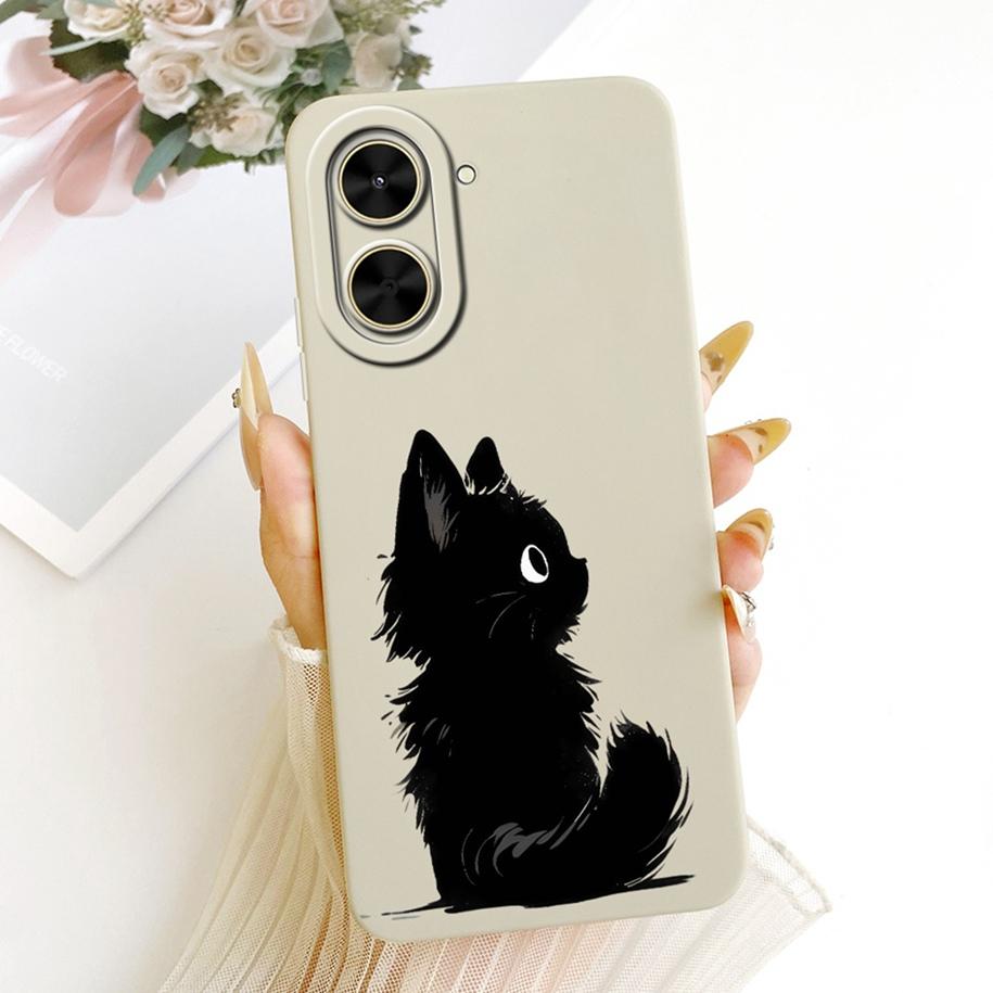 For Xiaomi Poco C71 Case Redmi A5 4G Cover 6.88" Cute Cat Duck Rabbit Anime Soft Silicone Shockproof Bumper On Redmi A5 NFC Capa