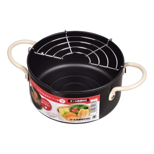 Pearl Metal Ove-Fura Bento Box Iron Frying Pan, 16cm, HB-1318