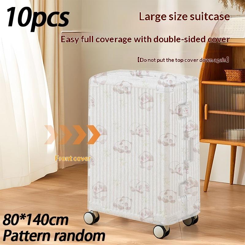 Copertura Antipolvere per Bagagli Copertura Completa Monouso Tessuto Non Tessuto Custodia Protettiva per Trolley da Viaggio Copertura Antipioggia