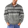Men's Retro Casual Gradient Printed Sweatshirt