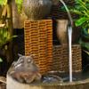 Garden Water Feature Animal Statue Pipe Pond Sprinkler Pipe Decoration Gift