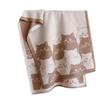 Cute Cat Jacquard Imitation Cashmere Scarf Women's Autumn and Winter Double-sided Pattern Soft Waxy Warm Long Outer Shawl Scarf
