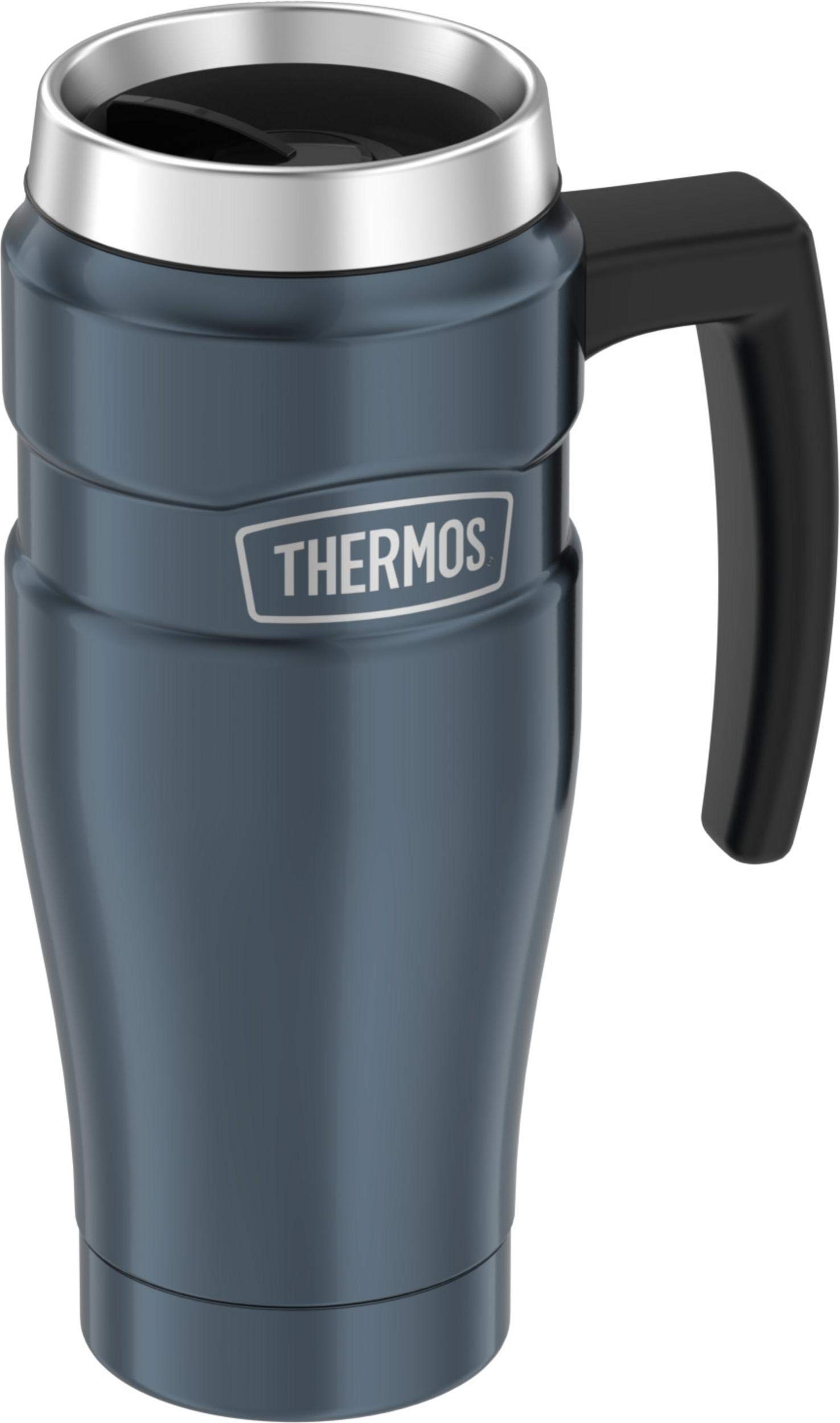 

Thermos Stainless King 16oz Travel Mug with Handle Slate