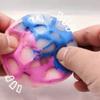 Gradient Colors Rainbow Crispy Balls Soft Decompression Pinch Toy  Office Home Relaxation