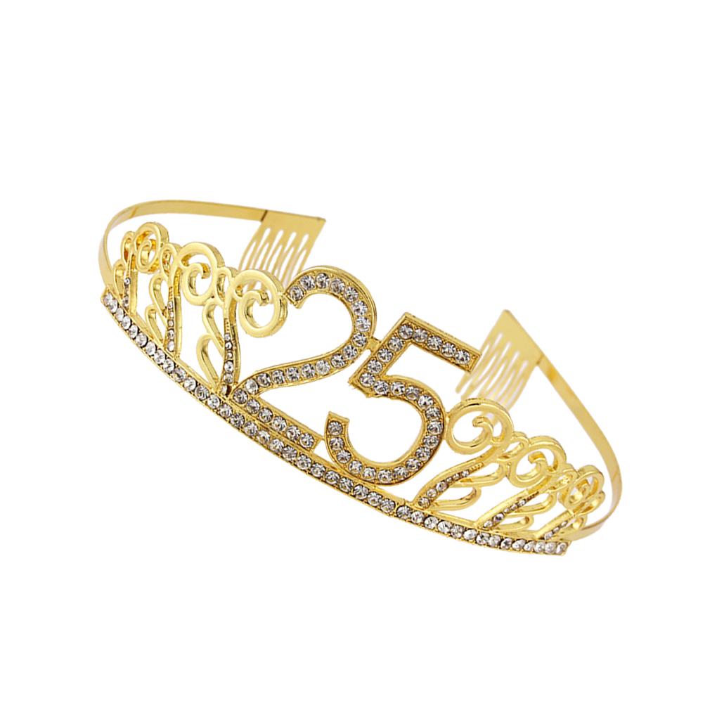 Birthday Party Headband Celebration Decorating Props Elegant Clothing Ornament Parties Supplies Headdress Prop Number Hairband