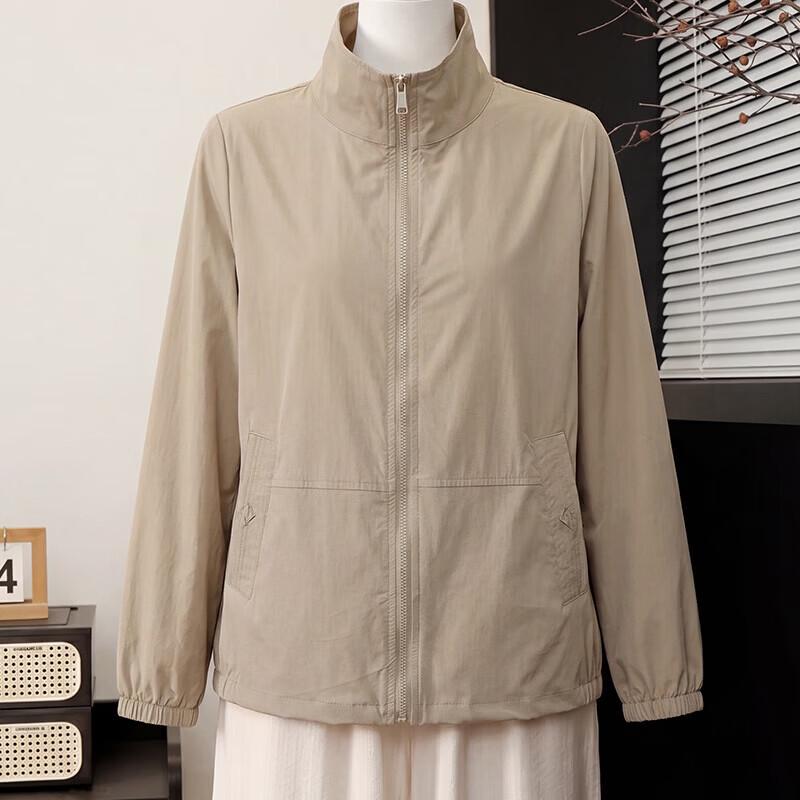 Women s Elegant Lightweight Summer Sun Protection Jacket XL хаки