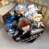 Dynamic Anime Ensemble Folding umbrella Umbrella Suitable for all seasons travel Three folds light