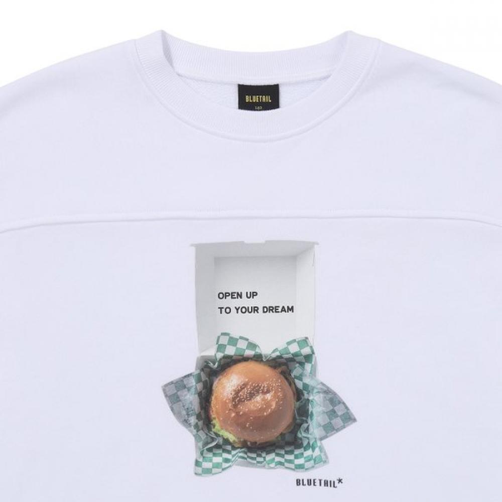 Bluetail White Sweatshirt Aaa2ts03wt