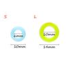 100pcs/pack S/L Weave Tools Latching Knitting tools Locking Stitch Marker Crochet Plastic Ring Sewing accessory