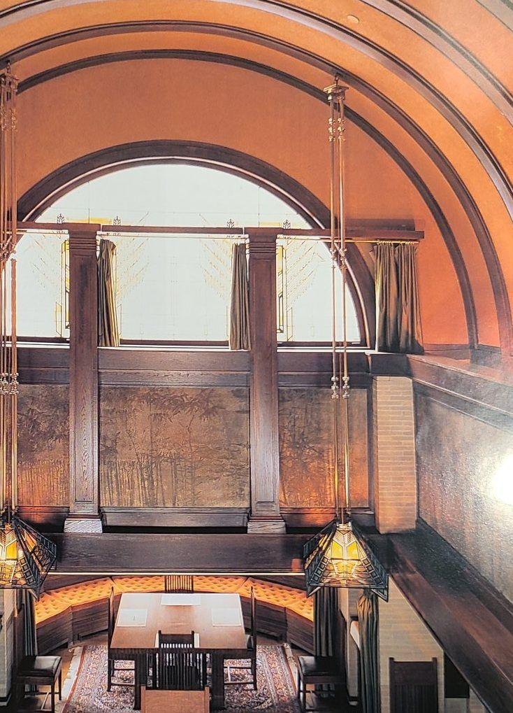 [USED] Foreign book "THE WRIGHT STYLE" Frank Lloyd Wright's interior
