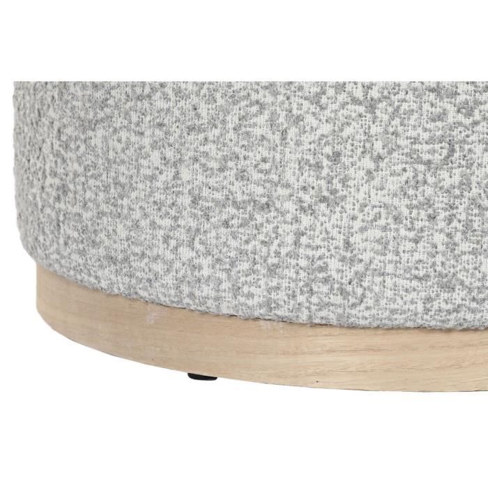 Banquette - Marque - 48 X 48 X 31 Cm - Gris Clair - 1 Place - Contemporain