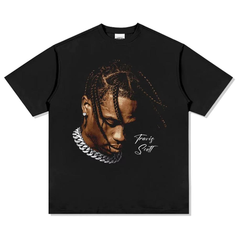 Astroworld Vibe Tee Travis Scott Graphic Tshirt Oversized Hip Hop Rappertee Streetwear Unisex Unisex Vintage T Shirt