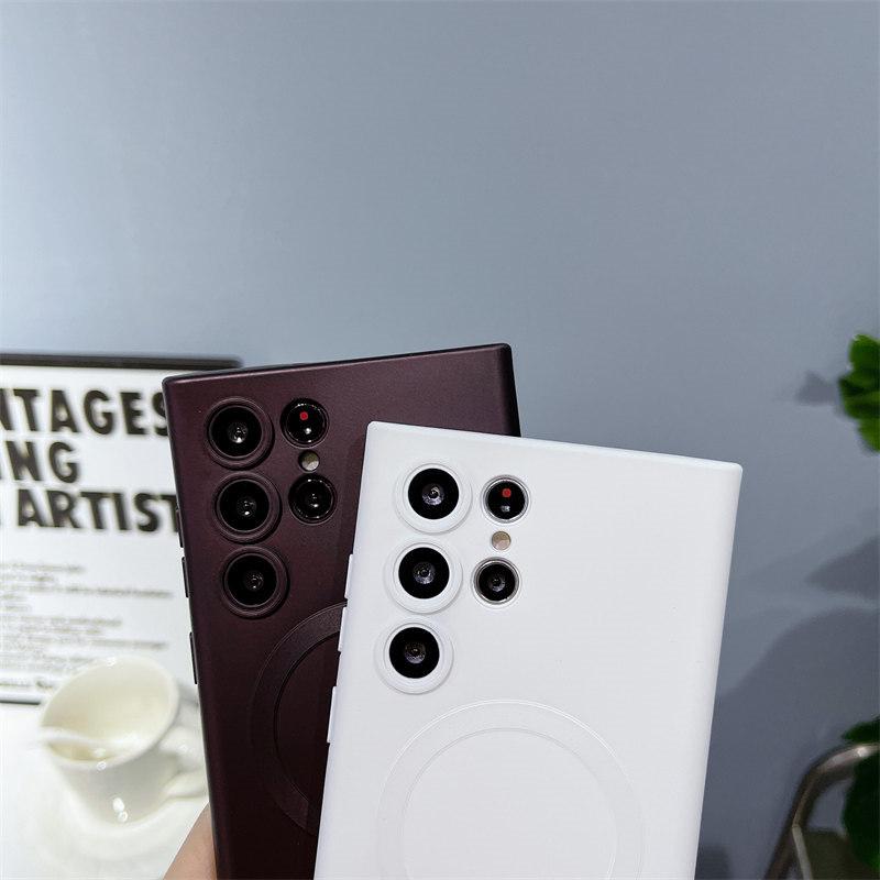 Cheap Luxury Advanced Metal Paint Wireless Charging Magnetic Phone Case cheap-luxury-advanced-metal-paint-wireless-charging-magnetic-phone-case