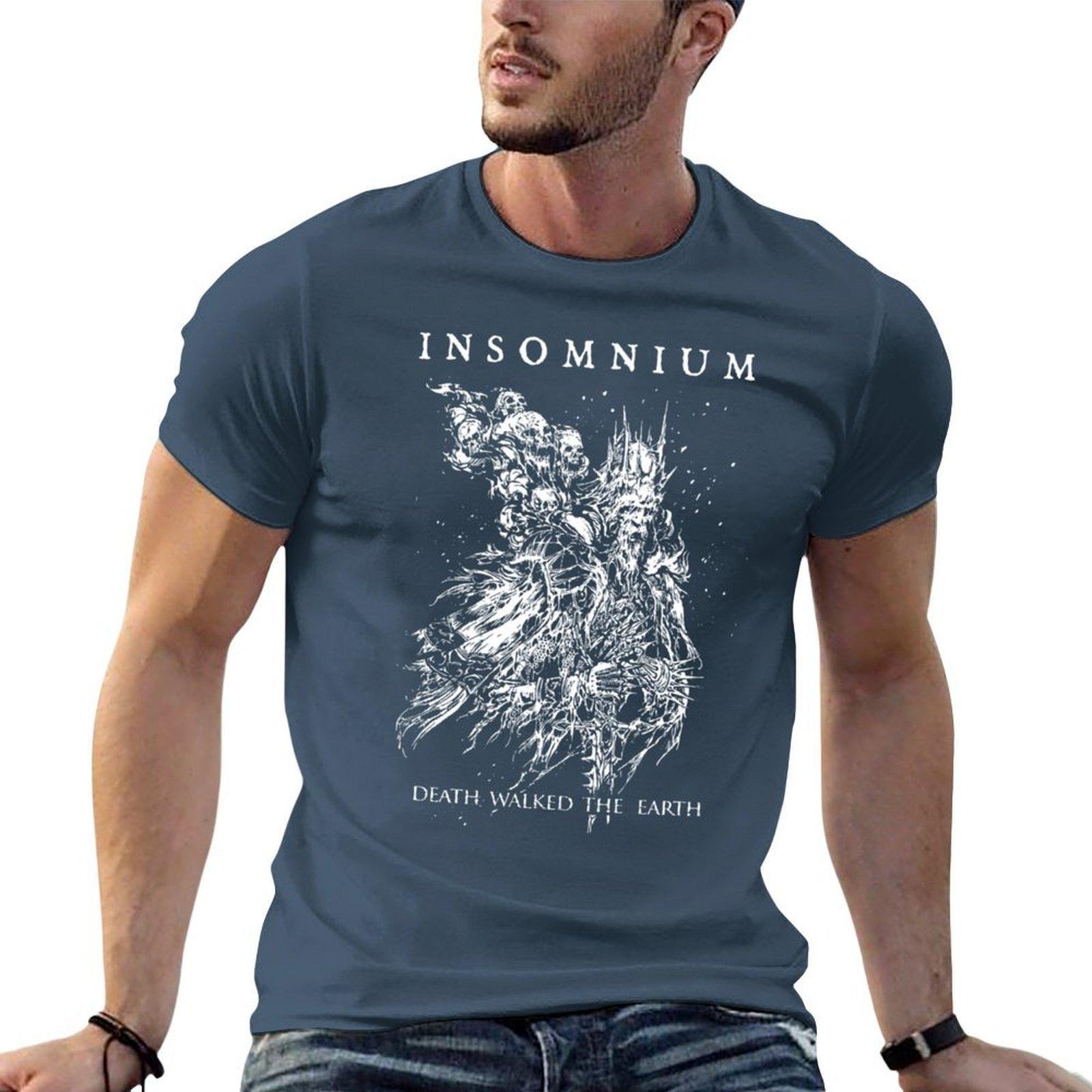 Insomnium Band Merch Essential (2) Tshirt Unisex T Shirt Graphic Cotton T Shirt Unisex Tshirt S