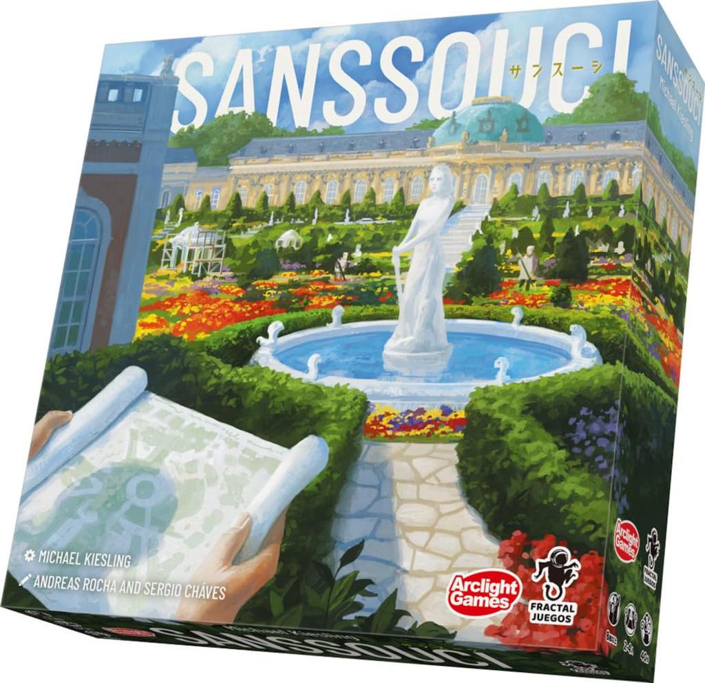 Arclight Sans Souci 40 ages 8 and Board game (2-4 players, minutes, up)