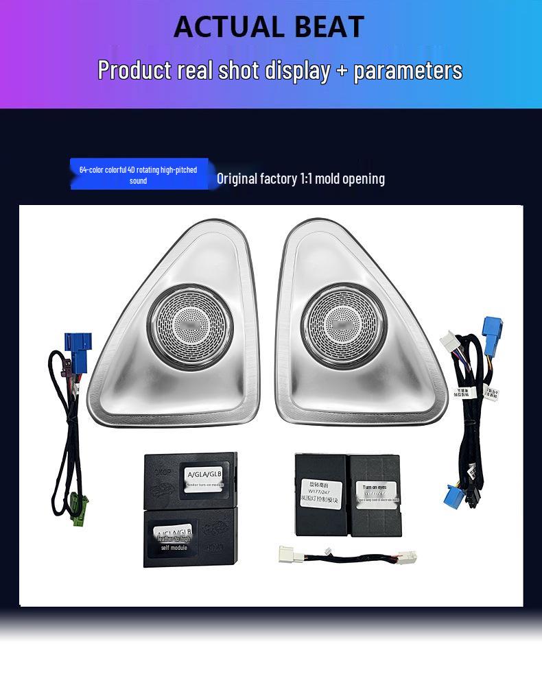 Mercedes GLA W247 4D Rotating Tweeter Upgrade