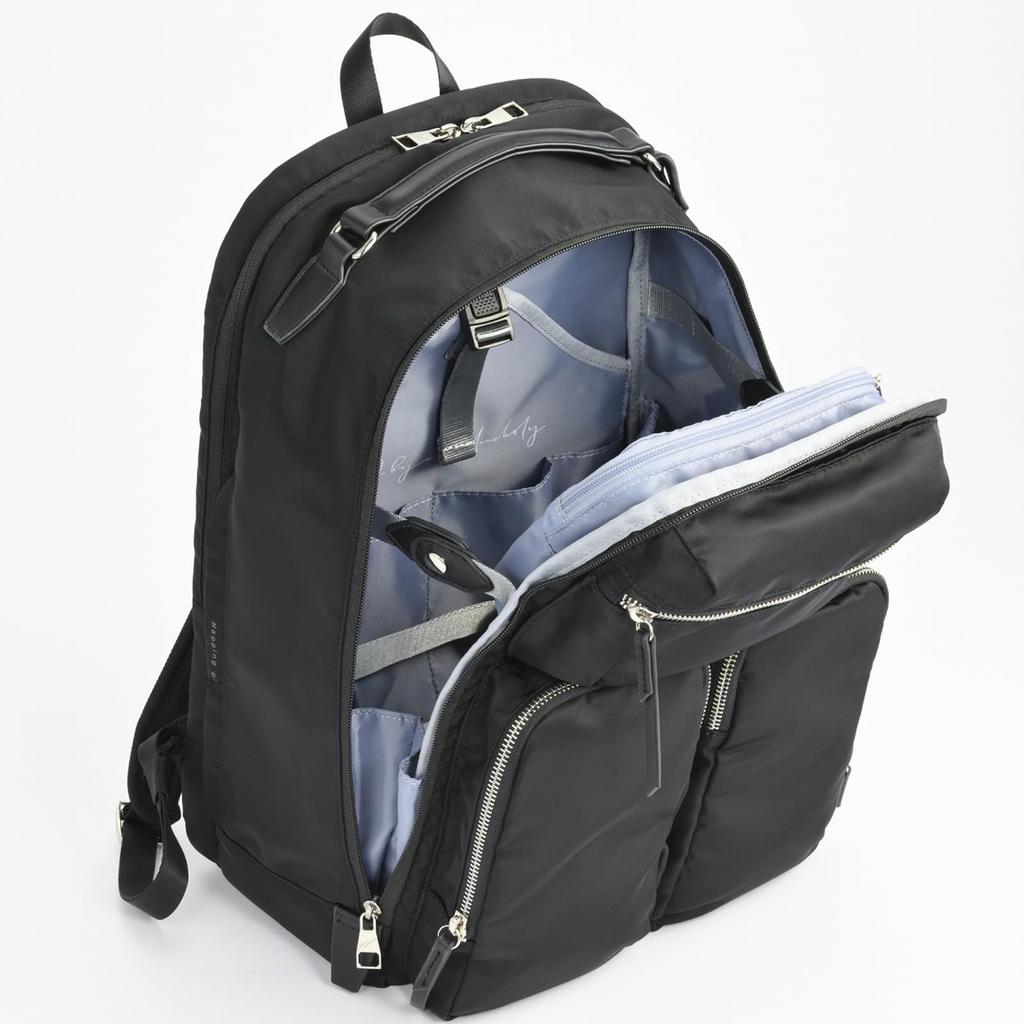 Double & Day Night Mucke Backpack, A4 Size, 14.0-inch Laptop Storage, No. 15576