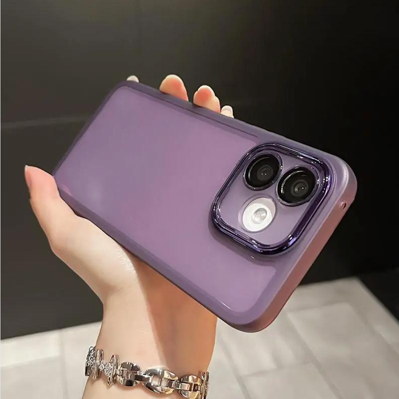 

For OPPO A5 Pro Case Oppo A40 4G Phone Case OPPO A3X Cover oppo A40M A3 5G A3X A5 Pro 4G Shookproof Plating Silicone back cover OPPO A40M