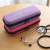 Multi-functional EVA Stethoscope Storage Bag Shockproof Empty Portable Storage Box Hard Shell Mesh Pockets Nurse Case Travel